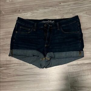 Universal Thread Blue Jean Shorts with Rolled Hems